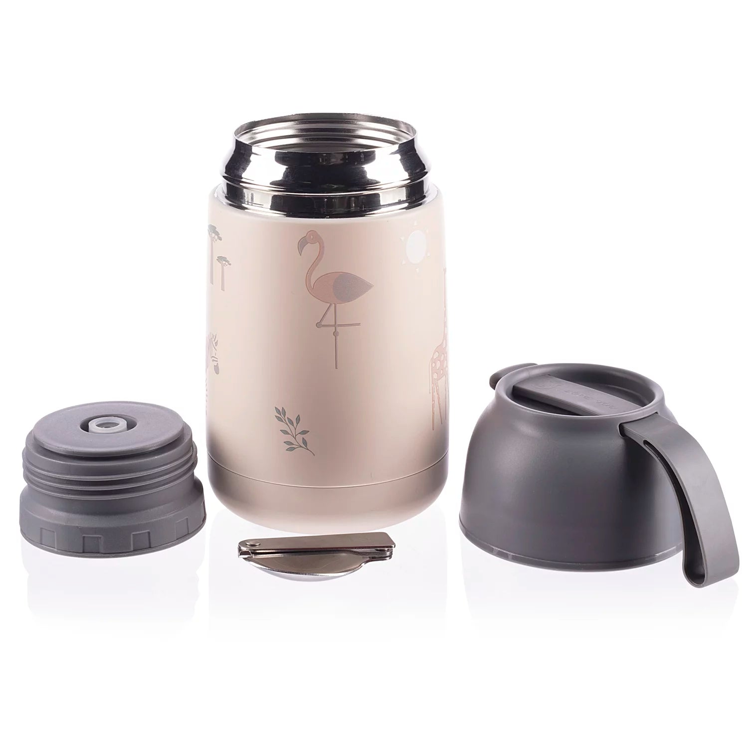 Термос За Храна Със Силиконов Държач 620 Ml Safari Zopa