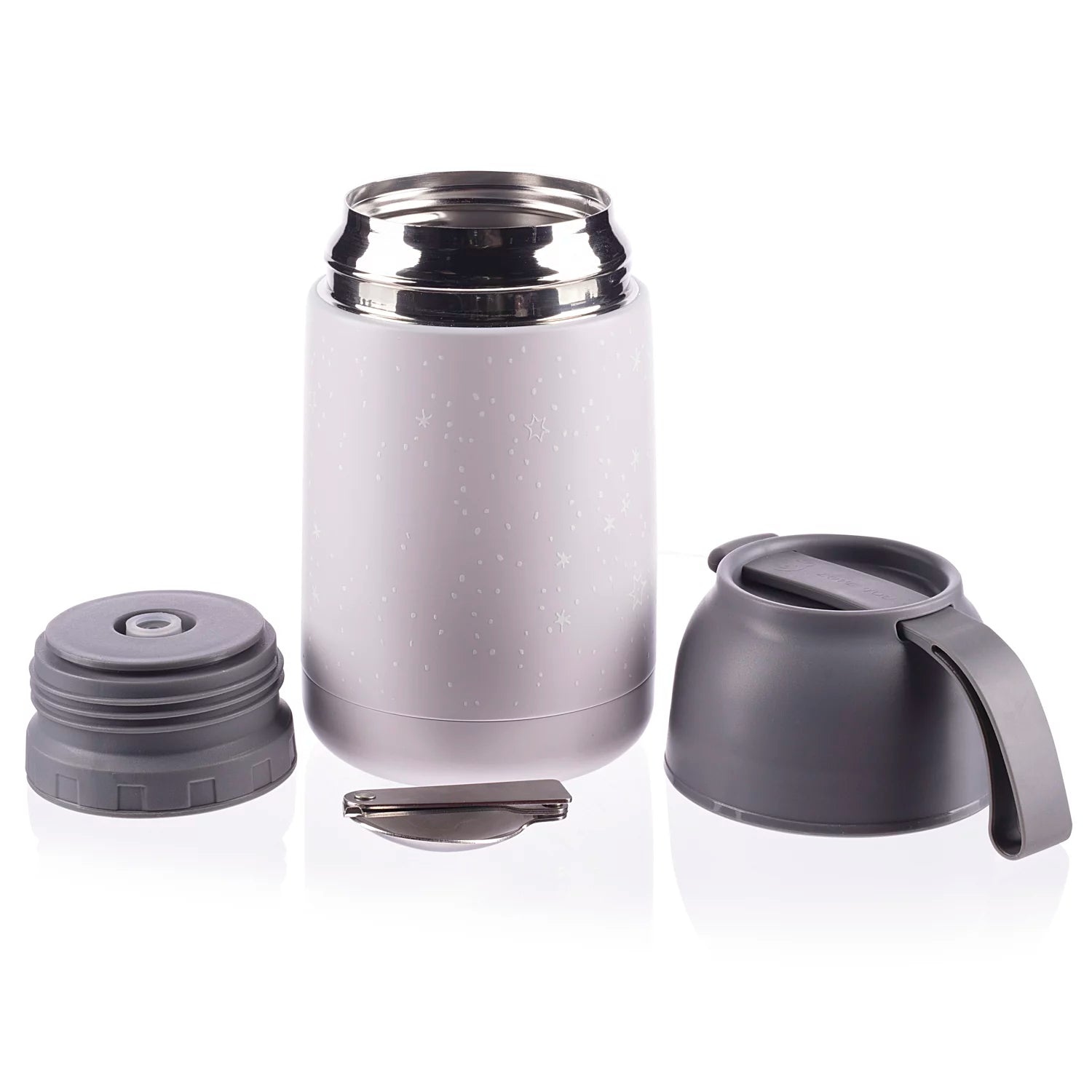 Термос За Храна Със Силиконов Държач 620 Ml Stars Zopa
