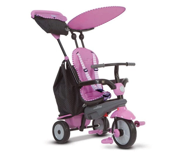 Детска Триколка Smartrike 4-В-1 Shine, Розова --- BebeMama