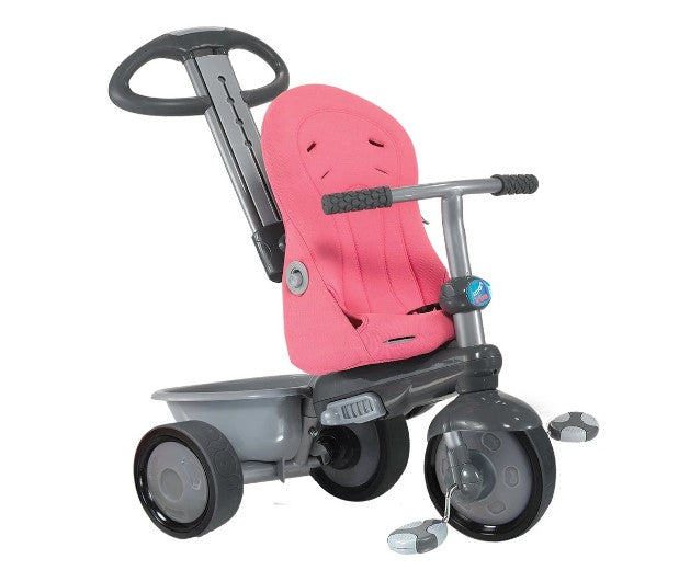 Триколка Smartrike 4-В-1 Recliner, Розова --- BebeMama