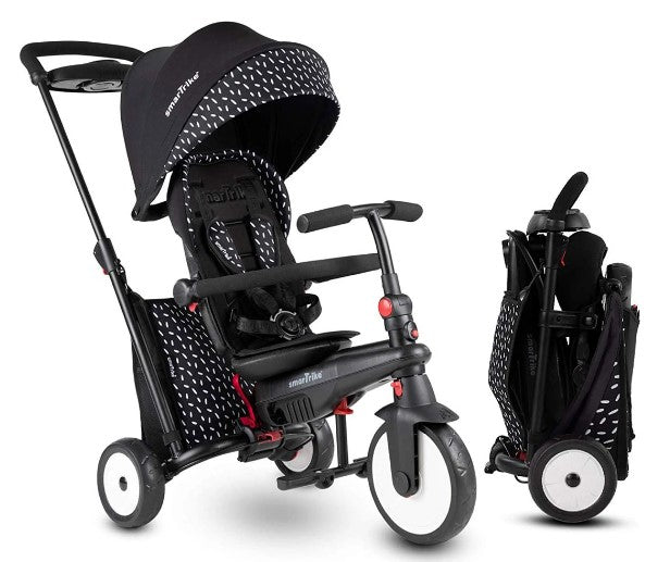 Сгъваема Триколка 7-В-1 Smartrike Str5, B&Amp;W --- BebeMama