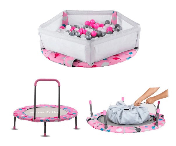 Център За Игра Трамплин Smartrike, Розов - Батути - Smartrike - BebeMama