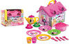 Барби Къща За Кукли С Чаен Сервиз 22Х27Х22 - Кукли И Аксесоари - TheSmileOfYourBaby - BebeMama