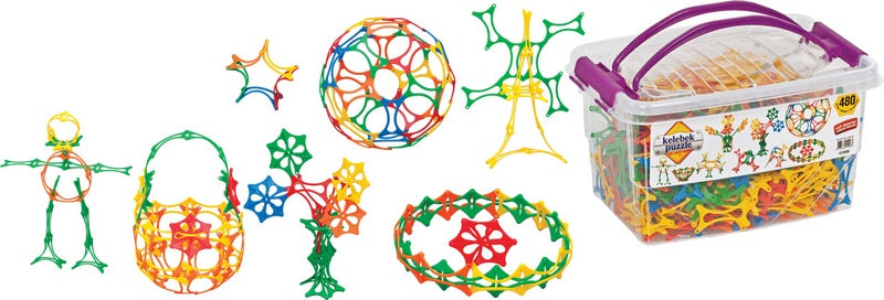 Конструктор Пеперуда Пъзел 480 Ел. 27Х18Х21 - Строители, Мозайки И Конструктори - Thesmileofyourbaby - BebeMama
