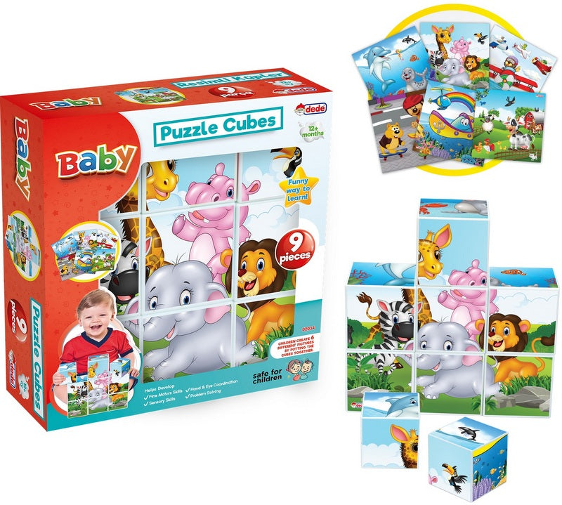 Кубчета Пластмасови С Картинки 9 Бр. 7Х25Х28 - Играчки - Thesmileofyourbaby - BebeMama