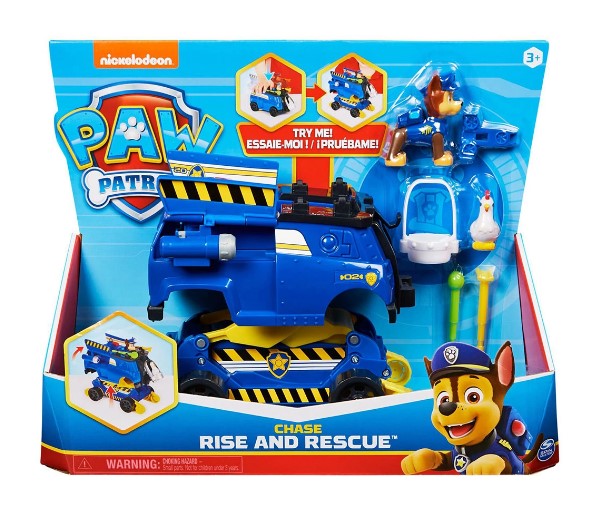 Пес Патрул - Издигане И Спасяване: Колата На Чейс - Играчки - Spin Master - BebeMama