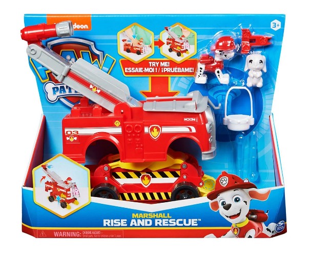 Пес Патрул - Издигане И Спасяване: Камионът На Маршал - Играчки - Spin Master - BebeMama