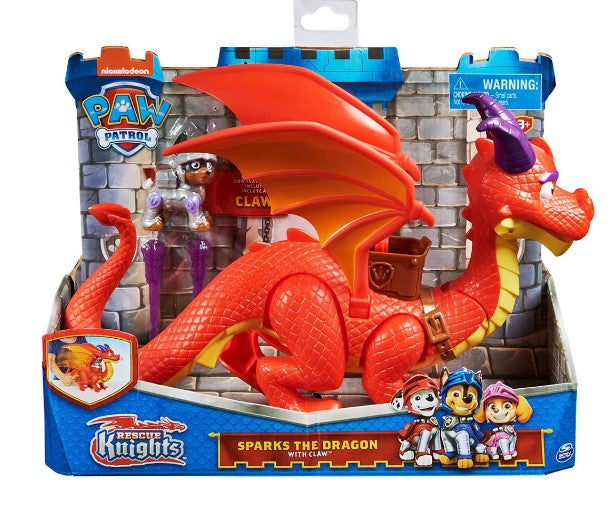 Пес Патрул - Rescue Knights: Драконът Спаркс - Играчки - Spin Master - BebeMama