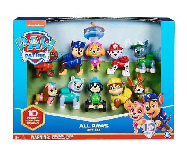 Пес Патрул - Комплект Фигурки Paw Patrol Celebration, 10 Броя - Играчки - Spin Master - BebeMama