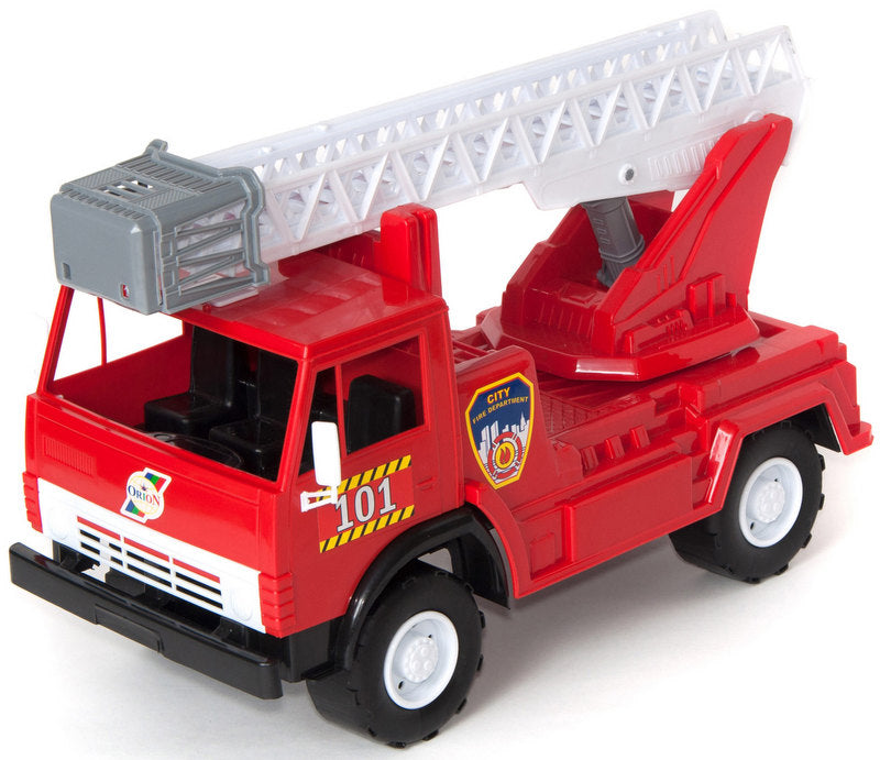 Камион Пожарна Стълбата Се Върти На 360 Градуса И Се Разтяга 41Х26Х20 - Коли, Камиони, Влакове И Самолети - TheSmileOfYourBaby - BebeMama