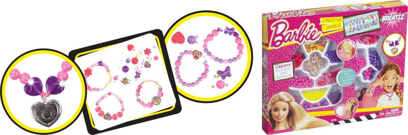 БарбиКреативен Комлект Направи Си Сам Бижута С Мъниста 33Х6Х21 - Кукли И Аксесоари - TheSmileOfYourBaby - BebeMama