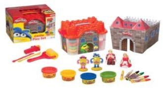 Коплект Пластелини Замък 20Х28Х21 - Умения И Творчество - Thesmileofyourbaby - BebeMama