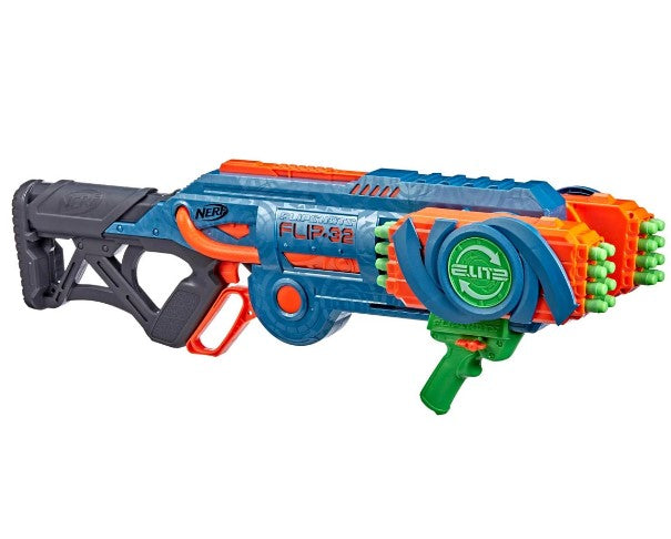 Нърф - Elite 2.0 Flip 32 - Играчки - Оръжия - Hasbro - BebeMama