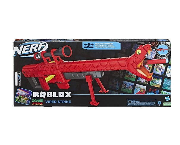 Нърф - Roblox Zombie Attack Viper Strike - Играчки - Оръжия - Hasbro - BebeMama