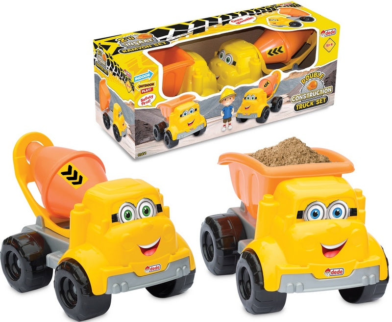 Комплект Строителни Машини43Х15Х16 - Коли, Камиони, Влакове И Самолети - TheSmileOfYourBaby - BebeMama