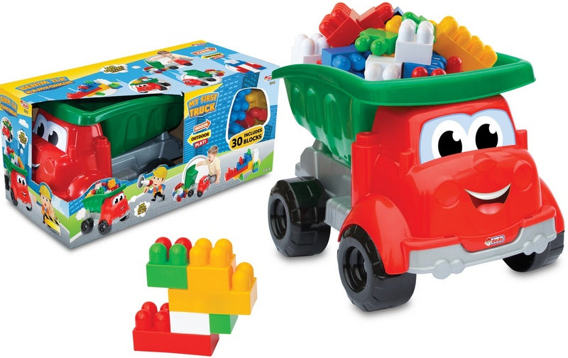 Конструктор Самосвал Едри Елементи С 30 Ел. 54Х25Х25 - Строители, Мозайки И Конструктори - Thesmileofyourbaby - BebeMama