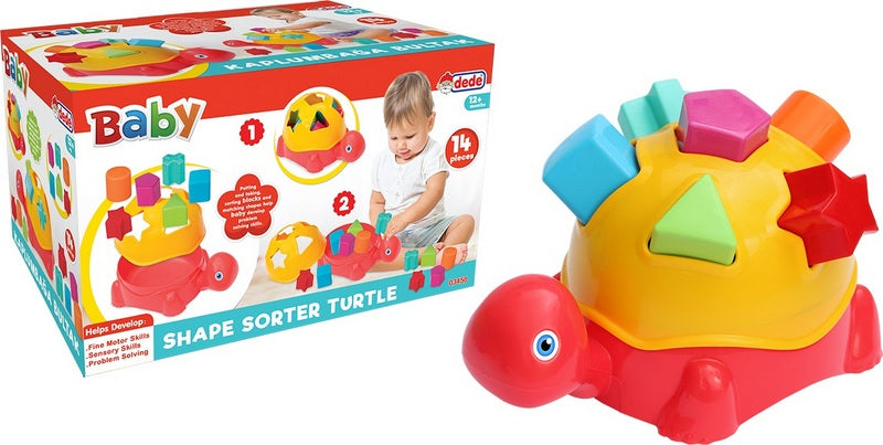 Костенурка За Сортиране 25Х15Х15 - Играчки - Thesmileofyourbaby - BebeMama