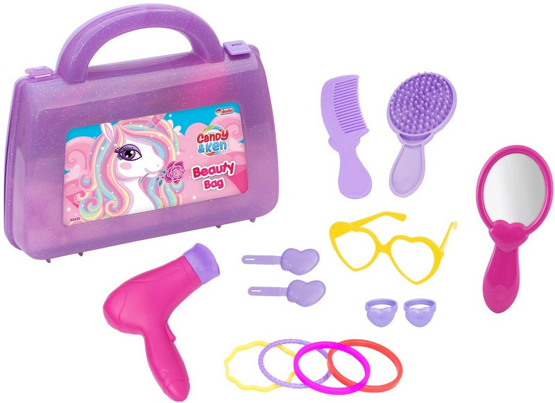 Козметично Куфарче Кенди Със Сешоар 25Х22Х8 - Модни Аксесоари - TheSmileOfYourBaby - BebeMama