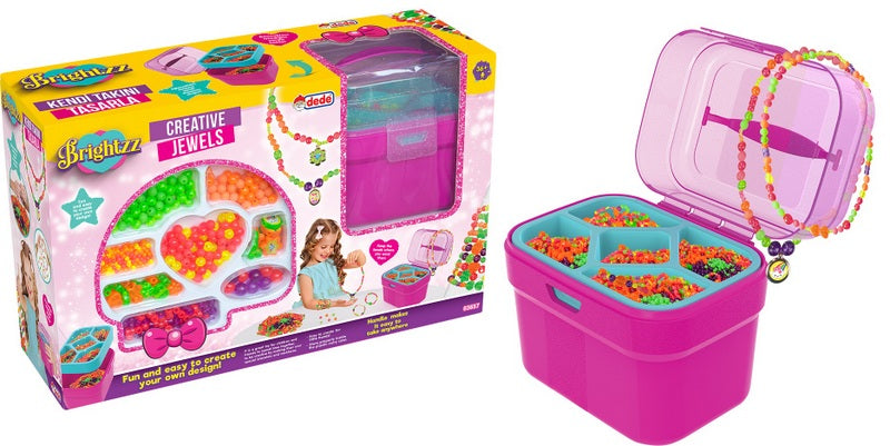 Креативен Комлект Направи Си Сам Бижута С Мъниста И Куфарче 13Х40Х26 - Умения И Творчество - Thesmileofyourbaby - BebeMama