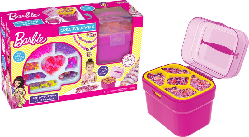 БарбиКреативен Комлект Направи Си Сам Бижута С Мъниста И Куфарче 13Х40Х26 - Кукли И Аксесоари - TheSmileOfYourBaby - BebeMama