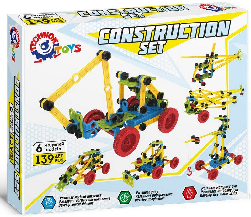 Конструктор Пласмасов С Гайки И Болтове 33Х28Х6 - Строители, Мозайки И Конструктори - Thesmileofyourbaby - BebeMama