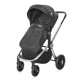 Д.Количка Ramona Silver Stripe + Чанта --- BebeMama