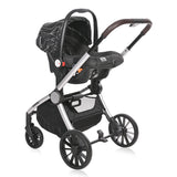 Д.Количка Ramona Silver Stripe + Чанта --- BebeMama