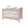 Кошара Torino 2 Нива Plus Fog Striped Elements - Сгъваеми Кошари 2 Нива - Lorelli Classic - BebeMama