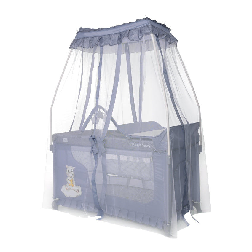 Кошара Magic Sleep Cool Grey Hippo --- BebeMama