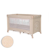 Кошара Noemi 2 Нива Fog Beige Star - Сгъваеми Кошари 2 Нива - Lorelli Premium - BebeMama