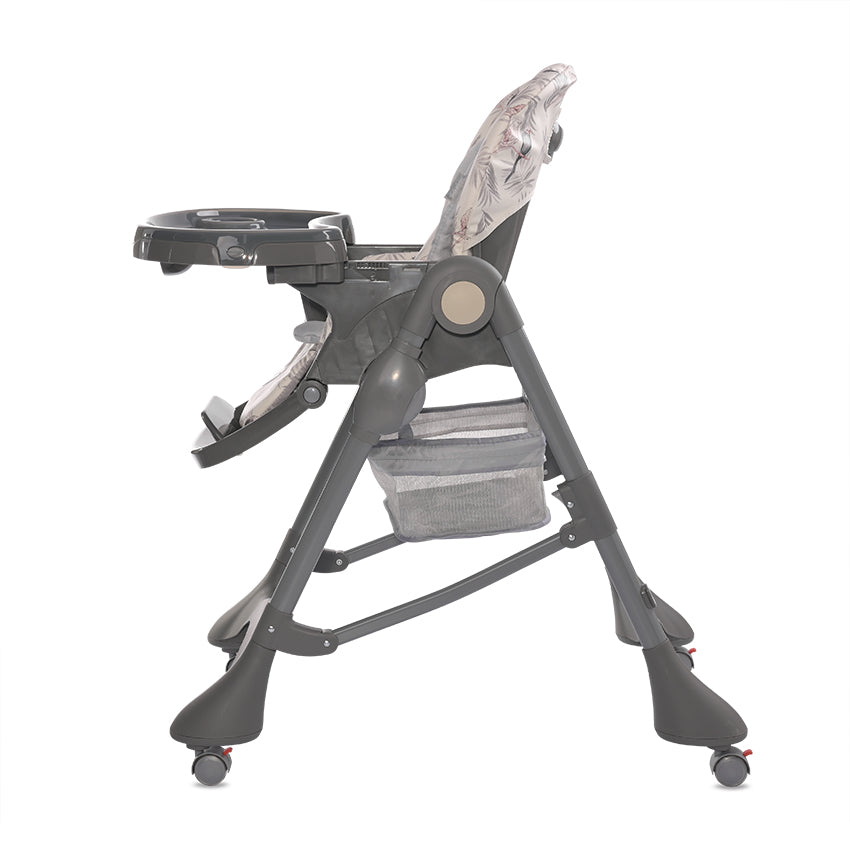 Стол За Хранене Bellissimo Grey Parrots Еко Кожа --- BebeMama