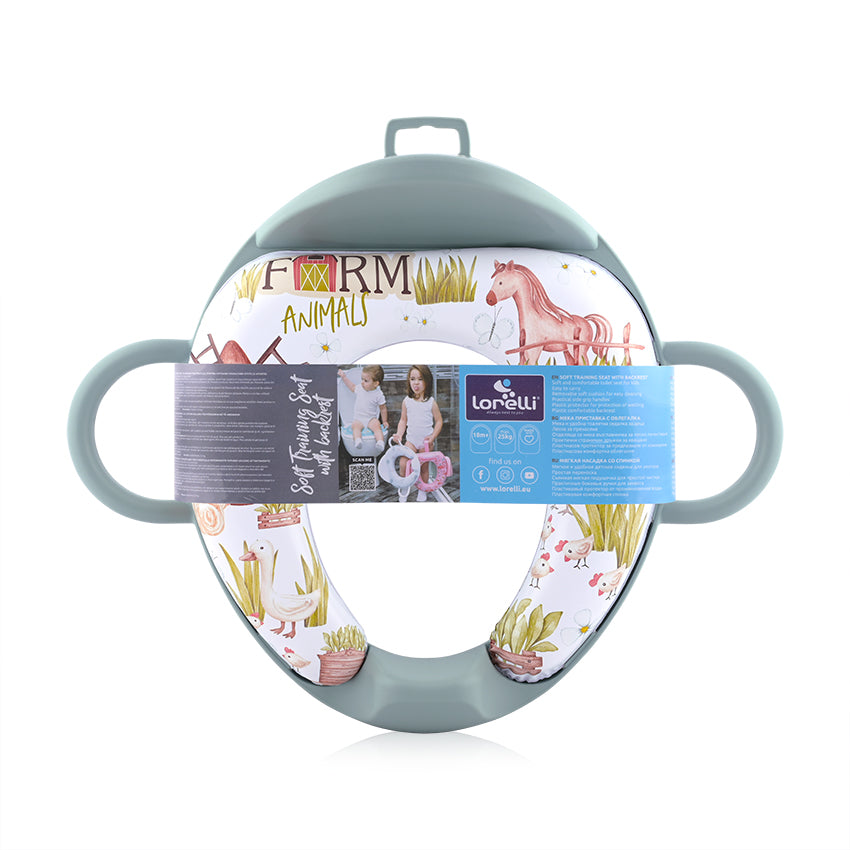 Мека Приставка С Облегалка Зелен Farm --- BebeMama