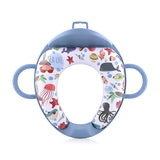 Мека Приставка С Облегалка Син Sea --- BebeMama