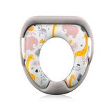 Мека Тоалетна Седалка Grey Animals - Адаптори За Тоалетна - Lorelli Classic - BebeMama