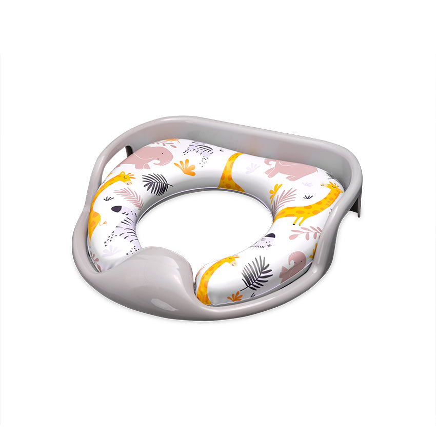 Мека Тоалетна Седалка Grey Animals --- BebeMama