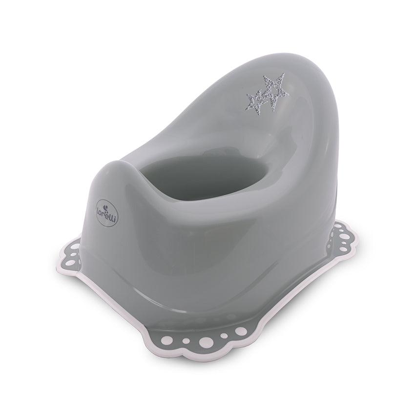 Дет.Гърне Анатомично Little Stars Grey - Гърнета - Lorelli Classic - BebeMama