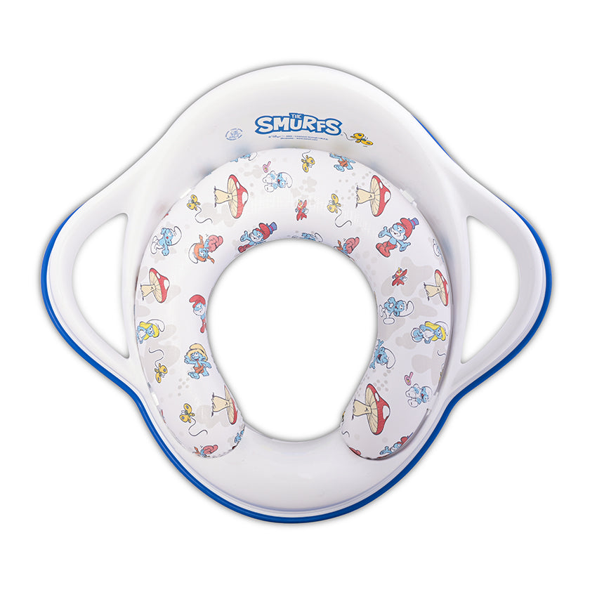 Мека Приставка С Дръжки The Smurfs Бял --- BebeMama