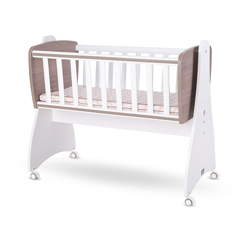 Люлка First Dreams Бяла/Кафе New --- BebeMama