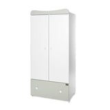 Гардероб Exclusive Бяло/Milky Green --- BebeMama