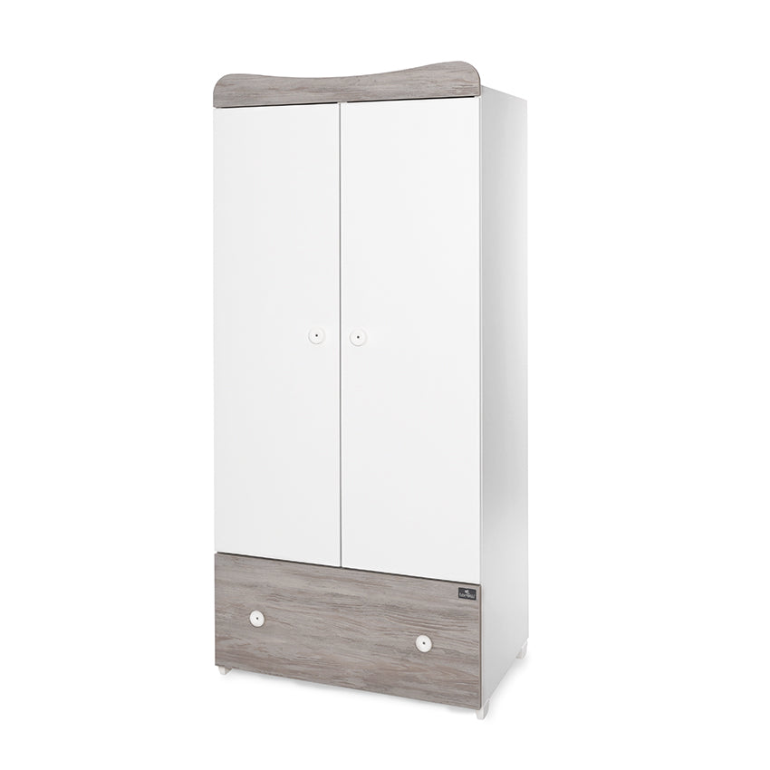 Гардероб Exclusive Бяло/Арт New --- BebeMama