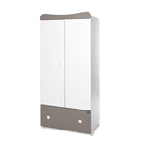 Гардероб Exclusive Бяло/String New --- BebeMama