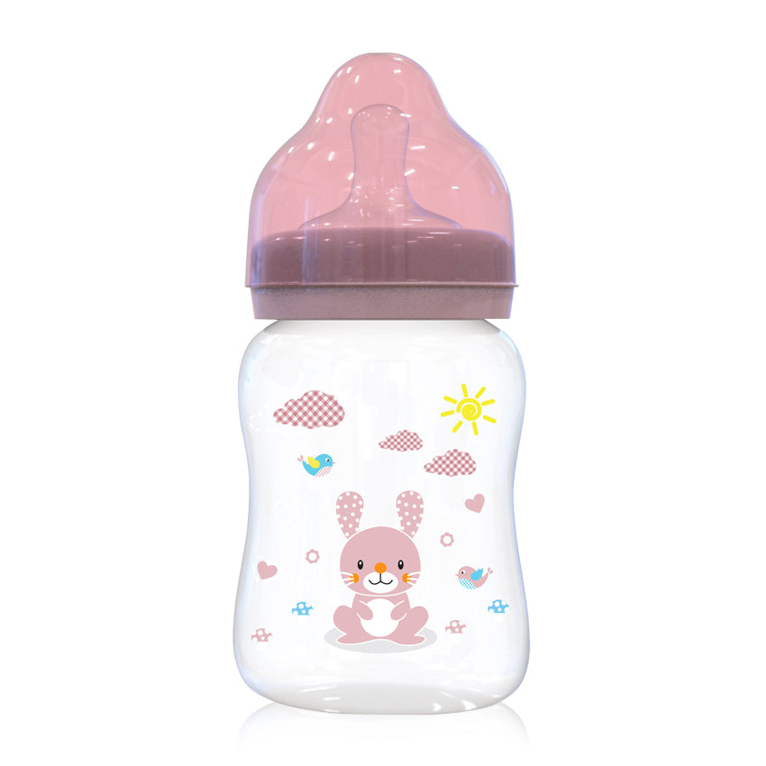 Шише С Широко Гърло 250 Мл Blush Pink --- BebeMama