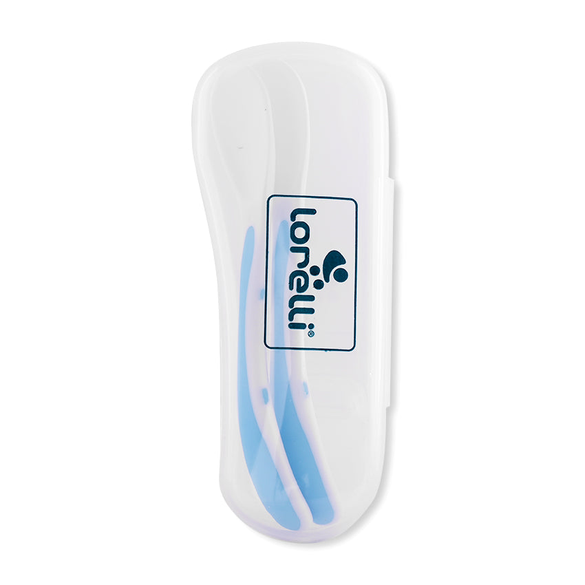 Лъжички В Кутийка 2Бр. Сини --- BebeMama