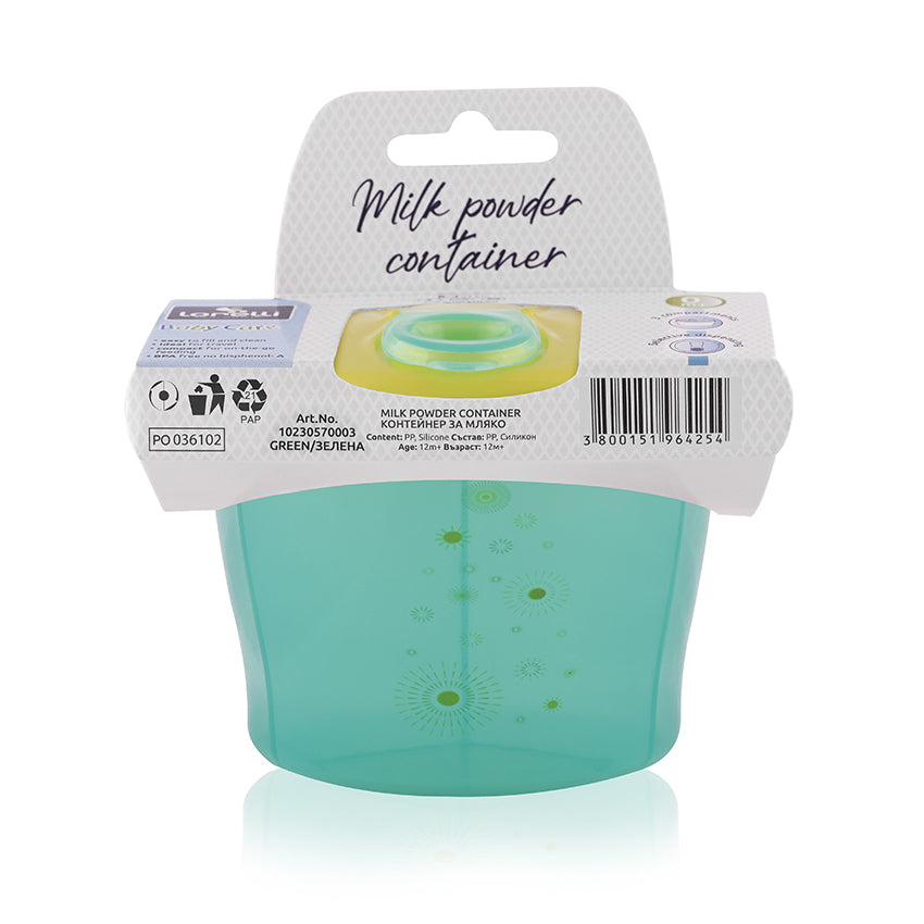 Контейнер За Мляко Зелен --- BebeMama