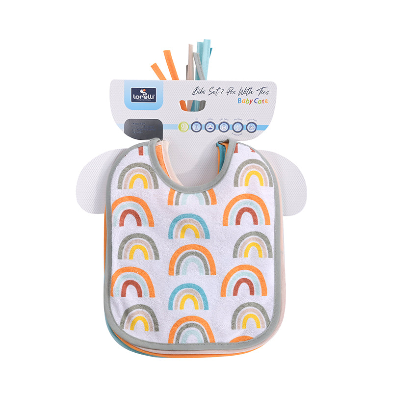 Лигавник 7 Бр С Вързалки Uni --- BebeMama