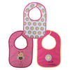 Лигавник Интерлог 3 Бр С Велкро Girl - Лигавници - Baby Care - BebeMama