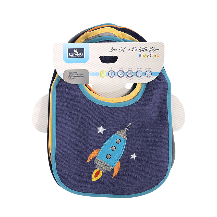 Лигавник 7 Бр С Велкро Boy --- BebeMama