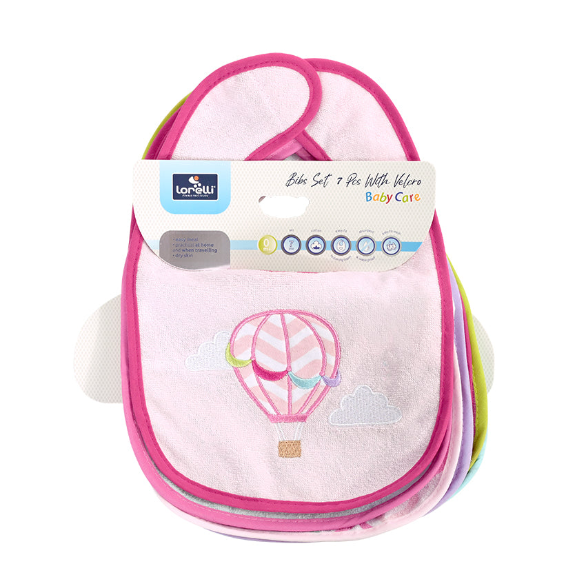 Лигавник 7 Бр С Велкро Girl --- BebeMama