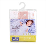 Памучна Пелена 80/80 См Трио Mellow Rose Mix --- BebeMama