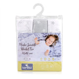 Памучна Пелена 80/80 См Трио Grey Mix --- BebeMama